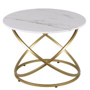 СтЖ101 Стол журнальный, 60х60х45 см, ЛМДФ мрамор б [01109375]