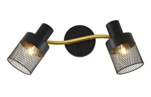 МС-DA5996/2 GD+BK (10) светильник потолочный [01101385] МС-DA5996/2 GD+BK (10) светильник потолочный