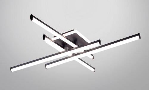 Х-FX60332/4L+1 BK 69W 3000-6000K Dimmer 805*805*12 [01110832] Х-FX60332/4L+1 BK 69W 3000-6000K Dimmer 805*805*125 мм (1) светильник потолочный