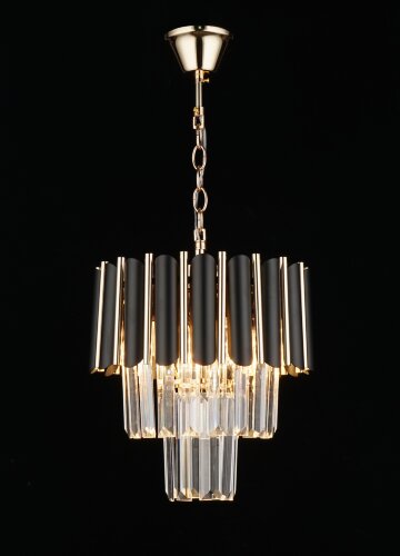 ВР-E1879/3 FGD+BK D260*H290мм (1) светильник потол [01094288] ВР-E1879/3 FGD+BK D260*H290мм (1) светильник потолочный