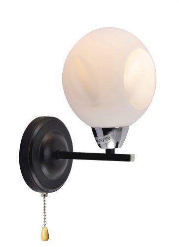 МС-XA1223/1 BK+CR (10) светильник настенный [01103784] МС-XA1223/1 BK+CR (10) светильник настенный