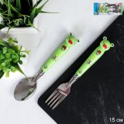 743359 (в уп.280шт.) - Столовые приборы 2 предмета [01110127]