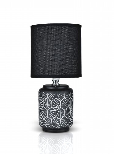 В-HS8405 black+black shade, размер: 130*130*265мм [01104557] В-HS8405 black+black shade, размер: 130*130*265мм (24) светильник настольный