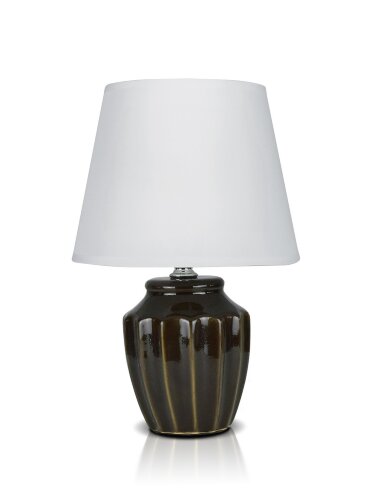 А-LE507 Brown+White абажур, размер: 180*180*280мм [01104297] А-LE507 Brown+White абажур, размер: 180*180*280мм (24) светильник настольный