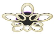 Д3686/5+5C BK Led 260W+28W 3000K+4000K+6500K+RGB д [01103528]