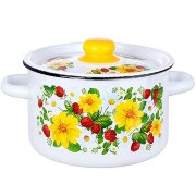 53081 (в уп.4шт.) - Кастрюля цилин. 4,5л. "Земляни [01108980]