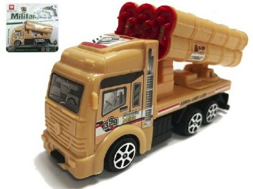 46870 Машинка воен, инерц."Ракетная  уст-ка" 4в 17 [01092634] 46870 Машинка воен, инерц."Ракетная  уст-ка" 4в 17*16*4 см.