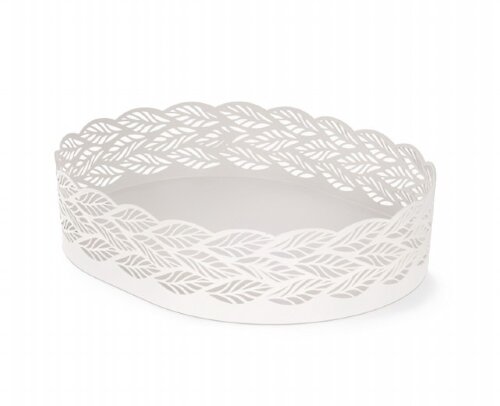 500210-РСВ (в уп.22шт.) - Сухарница Эдем белая 255 [01110639] 500210-РСВ (в уп.22шт.) - Сухарница Эдем белая 255х195х60мм. М8477