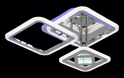 МС-LI8438C/3 CR (RGB) Led 49W+5W 3000K+4000K+6500K [01100668] МС-LI8438C/3 CR (RGB) Led 49W+5W 3000K+4000K+6500K диммер (1) светильник потолочный