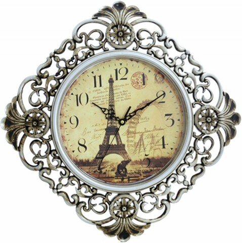 TLD-35209E (в кор.10шт.) - Часы настенные, размер: [01081465] TLD-35209E (в кор.10шт.) - Часы настенные, размер: 38х38х5,5см, материал: пластик, стекло, металл, кварцевый бесшумный механизм с плавным ходом.