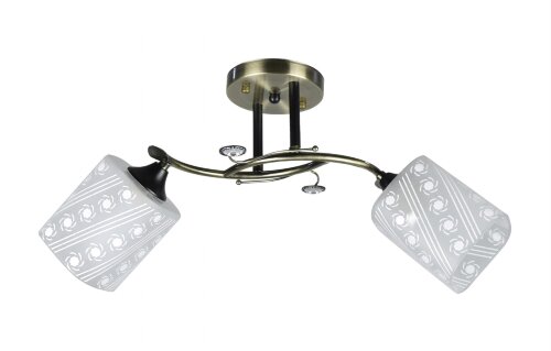 ДС9826/2 AB+BLK (6) светильник потолочный [01100049] ДС9826/2 AB+BLK (6) светильник потолочный