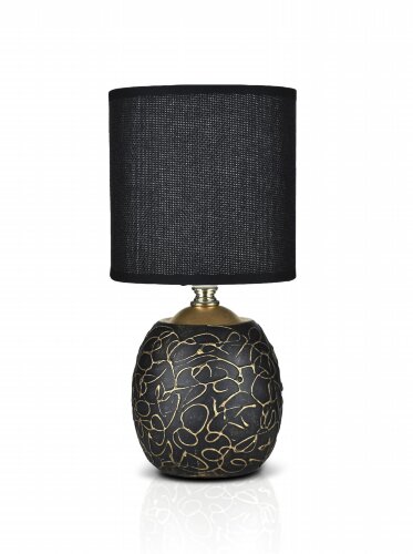 В-HS8515 black+black shade, размер: 130*130*260мм [01104590] В-HS8515 black+black shade, размер: 130*130*260мм (24) светильник настольный