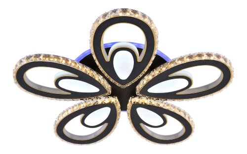 МС-XI3907/5 GRAPHITE+FGD (RGB) Led 153W+5W 3000K+4 [01102458] МС-XI3907/5 GRAPHITE+FGD (RGB) Led 153W+5W 3000K+4000K+6500K диммер (1) светильник потолочный