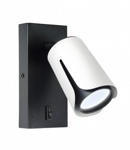 PRD-W 0994 BK+WH 160*80*22мм патрон: GU10 лампочк [01109481] PRD-W 0994 BK+WH 160*80*22мм патрон: GU10 лампочка в комплект не входит (40) светильник настенный