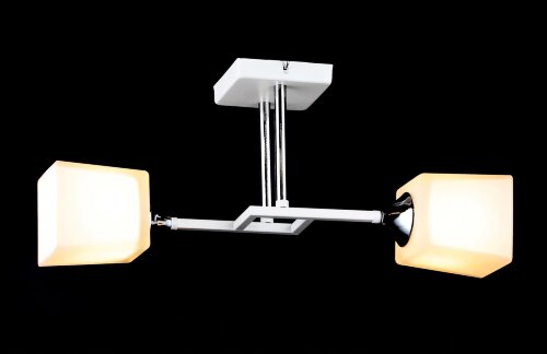 ВР-N6399/2 WT+CR L455*W150*H195мм (10) светильник [01109725] ВР-N6399/2 WT+CR L455*W150*H195мм (10) светильник потолочный