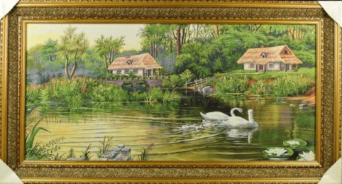 60*120 18 М/Р "К тихим водам" Картина гобелен [01084823] 60*120 18 М/Р "К тихим водам" Картина гобелен