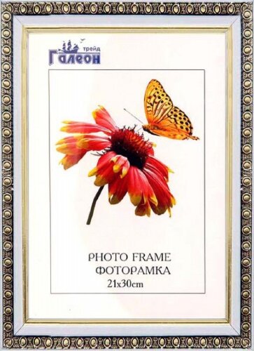 136403 (в уп.10шт.) - Фоторамка 21x30см. /1702C3-0 [01095183] 136403 (в уп.10шт.) - Фоторамка 21x30см. /1702C3-012A1/, материал: пластик, стекло, двп.