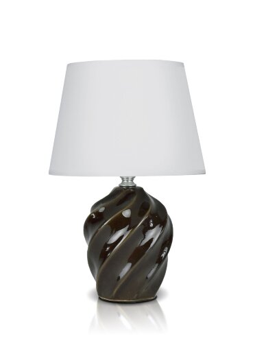 А-LE519 Brown+White абажур, размер: 200*200*300мм [01104299] А-LE519 Brown+White абажур, размер: 200*200*300мм (24) светильник настольный