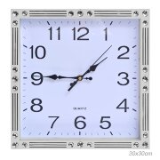 651888 (в уп.20шт.) - Часы настенные, квадратные 3 [01109178]