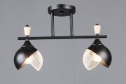 ВР-N6418/2 BK+WOOD L420*W120*H270мм (10) светильни [01109756]