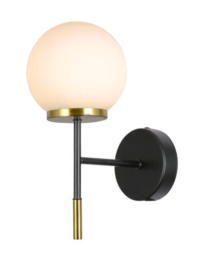 MDG40059/1 BK+COPPER, E220*W130*H190мм, E27*1*60W, [01109212] MDG40059/1 BK+COPPER, E220*W130*H190мм, E27*1*60W, (10) светильник настенный