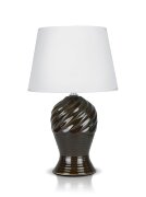 А-LE743 Brown+White абажур, размер: 230*230*360мм [01104302]