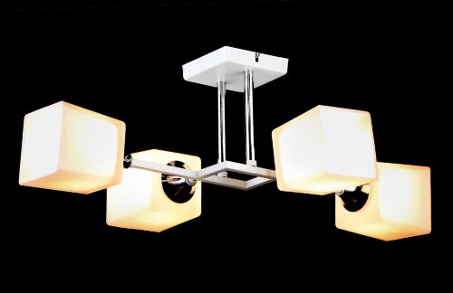 ВР-N6399/4 WT+CR L545*W335*H195мм (4) светильник п [01109726] ВР-N6399/4 WT+CR L545*W335*H195мм (4) светильник потолочный