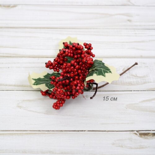 680517 (в уп.1200шт.) - Ветка искусственная 15см. [01098331] 680517 (в уп.1200шт.) - Ветка искусственная 15см. / N127-175 /, материал: пластик.