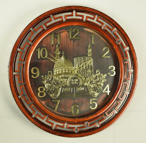 NE-8740AB MIX GOLD, WHITE AND SILVER (в кор.20шт.) [01083692] NE-8740AB MIX GOLD, WHITE AND SILVER (в кор.20шт.) - Часы настенные, мусульманские, размер: 36х36х4см, материал: пластик, стекло, металл, кварцевый бесшумный механизм с плавным ходом.