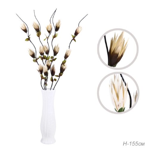 688878 (в уп.100шт.) - Сухоцвет набор 5шт, H=155см [01099280] 688878 (в уп.100шт.) - Сухоцвет набор 5шт, H=155см. /GT-153/