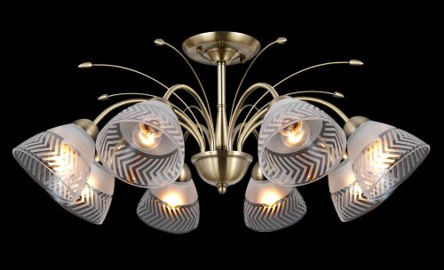 ВР-N7088/8 AB D735*H345мм (2) светильник потолочны [01110246] ВР-N7088/8 AB D735*H345мм (2) светильник потолочный