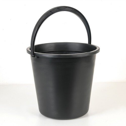 289324-РСВ (в уп.10шт.) - Ведро Намус 12л с мерной [01111244] 289324-РСВ (в уп.10шт.) - Ведро Намус 12л с мерной шкалой, цвет черный, материал: пластик.