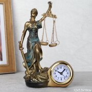 650215 (в уп.24шт.) - Часы статуэтка Фемида 19,5x1 [01109815]