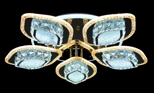 АР55512/5 CR RGB- WT+Blue Led 85W*2 3200K+4000K+65 [01101461] АР55512/5 CR RGB- WT+Blue Led 85W*2 3200K+4000K+6500K диммер (1) светильник потолочный