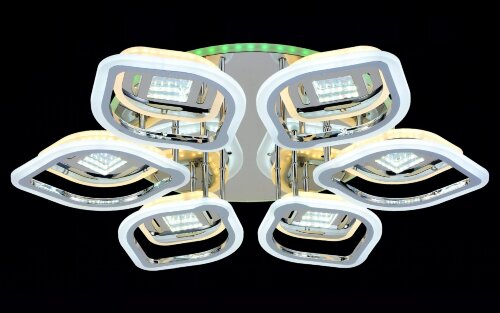 МС-LI8441C/6+6B CR (RGB) Led 180W+8W 3000K+4000K+6 [01100179] МС-LI8441C/6+6B CR (RGB) Led 180W+8W 3000K+4000K+6500K диммер (1) светильник потолочный