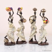 699703 (в уп.48шт.) - Статуэтка Африканка 22см. /2 [01101931]