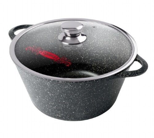 Ик2433ar (в уп.5шт.) - Кастрюля 3л.Гранит Inductio [01107918] Ик2433ar (в уп.5шт.) - Кастрюля 3л.Гранит Induction с крышкой в п/у "Горница", диаме