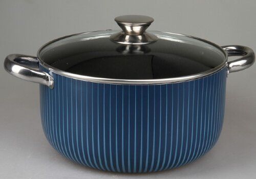 2603CL  Azzurro (6) - Кастрюля d=26см, штампованны [01063436] 2603CL  Azzurro (6) - Кастрюля d=26см, штампованный алюминий, антипригарное покрытие, 6 л.