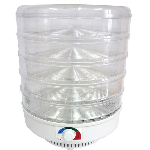 402018-РСВ (в уп.1шт.) - Электросушитель для овоще [01106529] 402018-РСВ (в уп.1шт.) - Электросушитель для овощей и фруктов "Ветерок" ЭСОФ-0,5/220-03 ПП 5 поддонов, гофр. (прозр.)