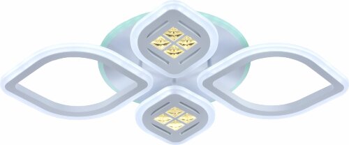 МС-LI8862/4C WH(RGB) Led 100W+8W 3000K+4000K+6500K [01094097] МС-LI8862/4C WH(RGB) Led 100W+8W 3000K+4000K+6500K диммер (1) светильник потолочный