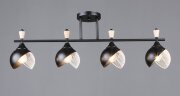 ВР-N6418/4 BK+WOOD L780*W120*H270мм (4) светильник [01109758]