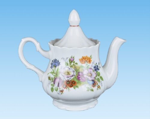 Д2с0292/1ф34 (в кор.12шт.) - Чайник 800см3 ф.207"Б [01057317] Д2с0292/1ф34 (в кор.12шт.) - Чайник 800см3 ф.207 "Букет цветов"романс