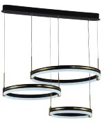 МС-DK6043A/3 BK+GOLD Led 83W 3000K+4000K+6500K дим [01100165]