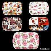 632660 (в уп.36шт.) - Поднос прямоугольный с ручка [01090579]