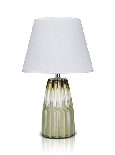 К-F672-8&quot; Grey+White shade H39см (24) светильник н [01104461] К-F672-8" Grey+White shade H39см (24) светильник настольный