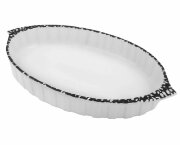 142-100 (в уп.16шт.) - Овальное блюдо для запекани [01110482]