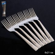 696346 (в уп.100наб.) - Вилка столовая 6шт. 21см. [01104144]