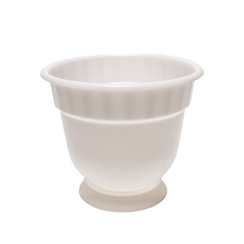 253223-РСВ (в уп.25шт.) - Кашпо Бриг с поддоном 6л [01109269] 253223-РСВ (в уп.25шт.) - Кашпо Бриг с поддоном 6л БЕЛЫЙ