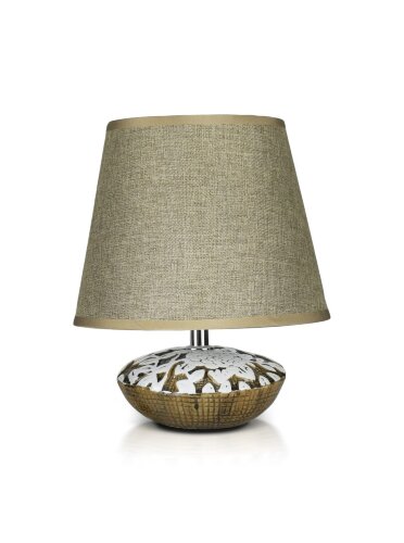 К-EA046 Ancient+Ancient shade H21см (24) светильни [01104485] К-EA046 Ancient+Ancient shade H21см (24) светильник настольный