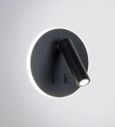 KL-RDL004R BK Led 8+1W 4000K Размер: D15*H8,5см (4 [01109450]